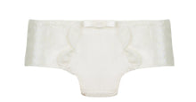 Load image into Gallery viewer, White Scallop Grosgrain Briefs