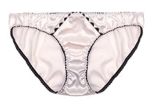 Load image into Gallery viewer, Pink Stretch-Silk Ric Rac Briefs
