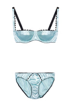 Load image into Gallery viewer, Mint Stretch-Silk Ric Rac Briefs