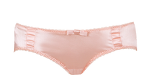 Load image into Gallery viewer, Pink Silk Satin Pleated Briefs
