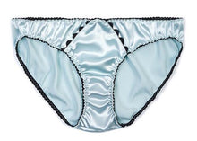 Load image into Gallery viewer, Mint Ric Rac Stretch-Silk Balconette Bra Lingerie Set